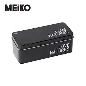 Wholesale Square Tea Container Tin Gift Box Packaging Metal Tin Box