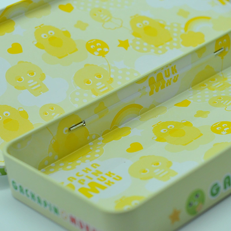 stationery pencil tin box use as pencil makeup jewelry gift candy and favor