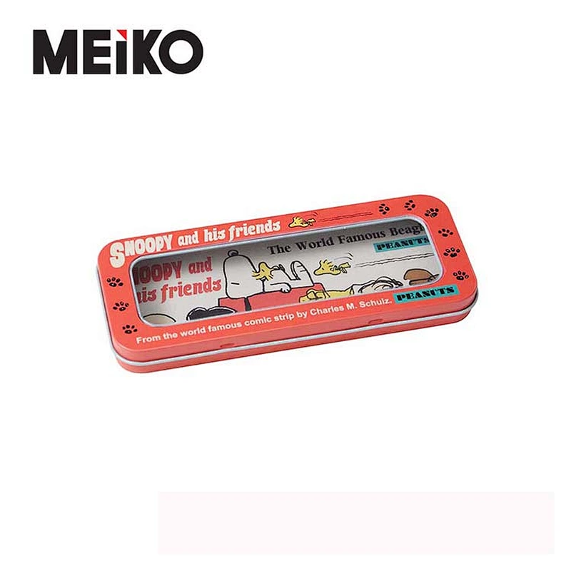 Custom Oem Tin Box Kids Pen Stationery Pencil Case Box With Window