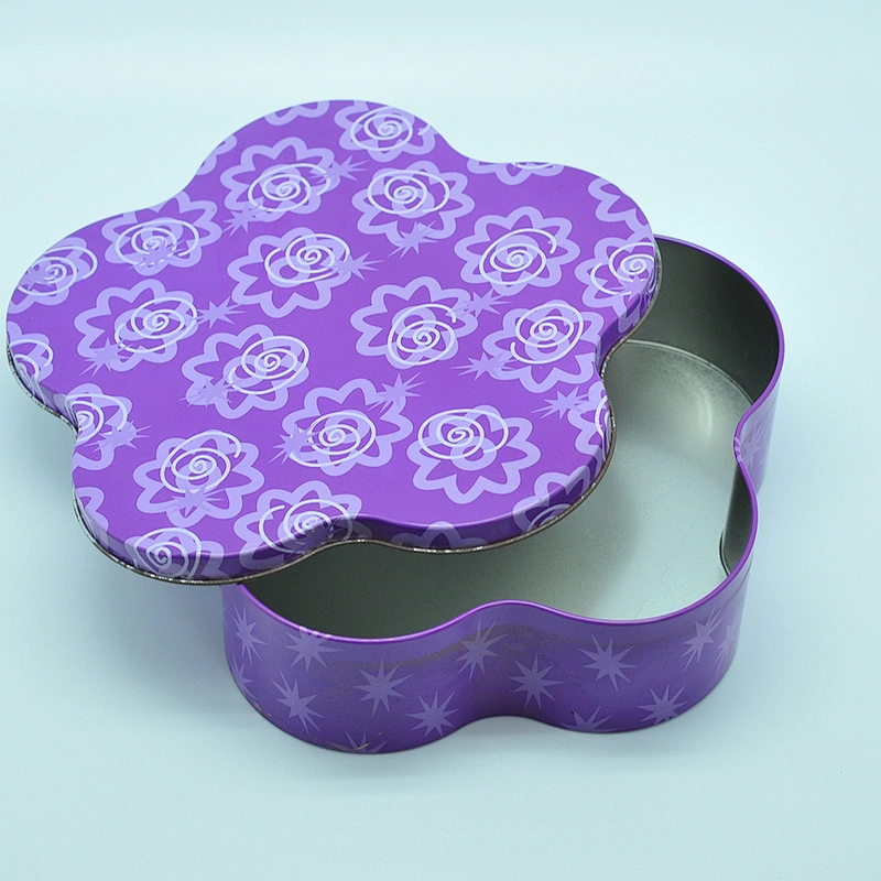 High quality candy shaped custom tin box for packaging