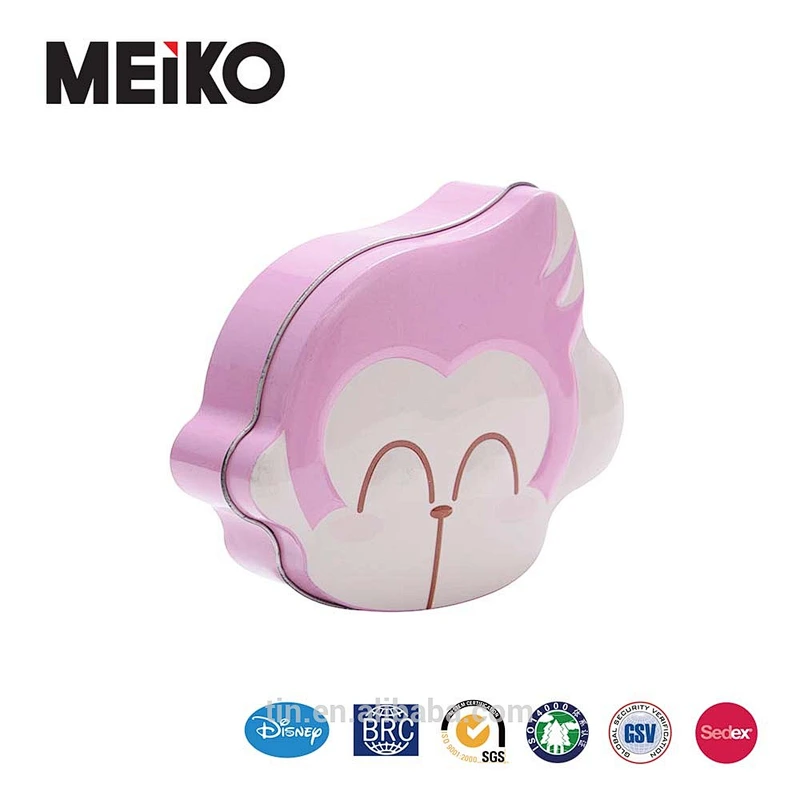 metal pig head packing box for promotion