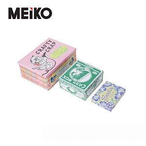 Mini Gift Tin Box Candle Mini Square Candy Box