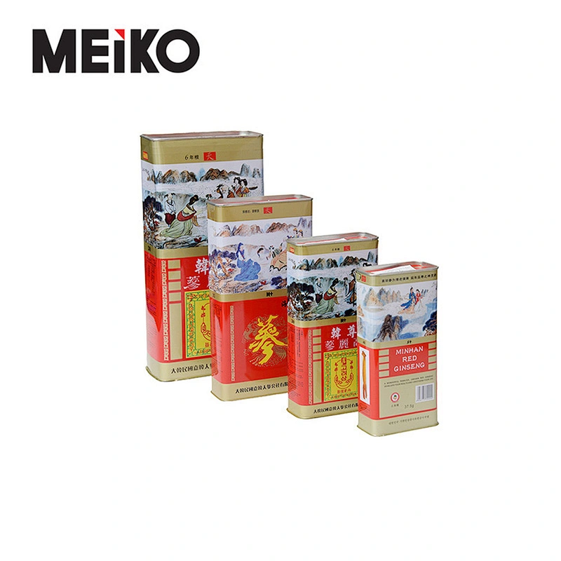 Blue Square Anime Metal Tin Box Empty Gift Box For Boy