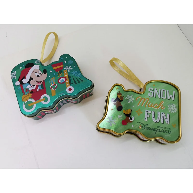 tin box mini train with ribbon for chocolates, candies, small gifts packaging