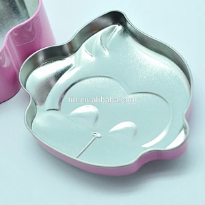 Food grade monkey shaped embossed printing tin jar