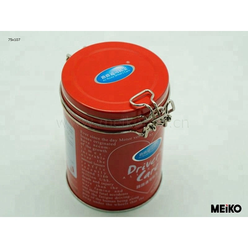 airtight empty vintage metal tea tin boxes
