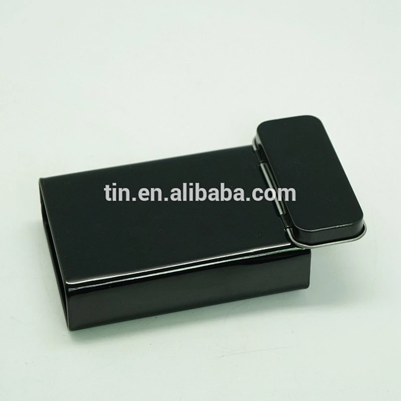 custom printed hinge cigar tin box