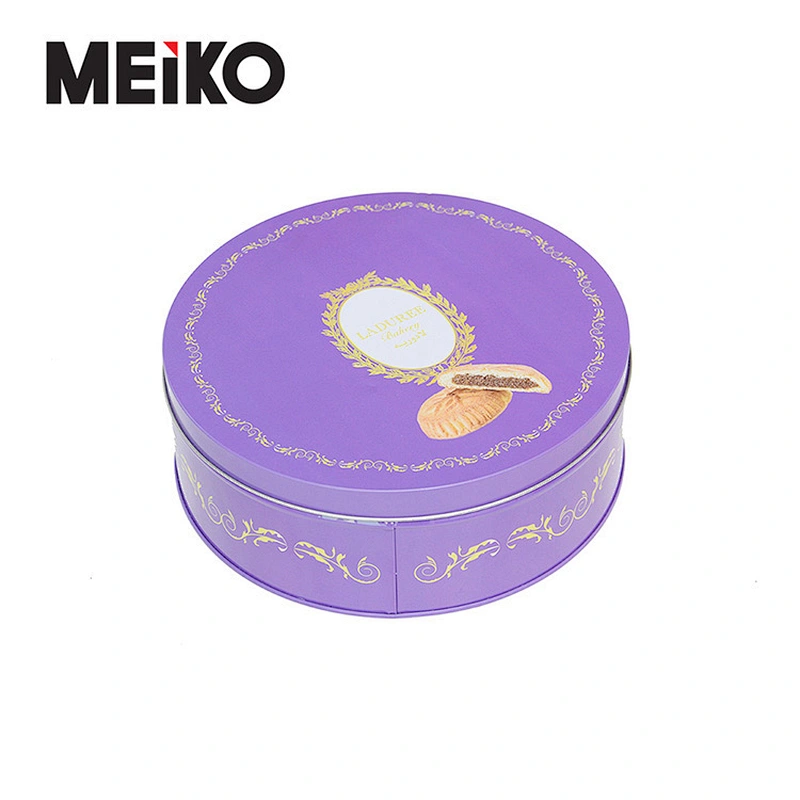 Wholesale Biscuit Tin Bling Christmas Cookie Tins Box