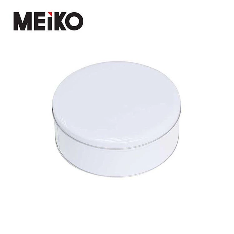 Custom Logo Cosmetic Tin Can Round Packaging Tin Box