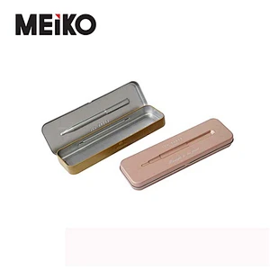 Oem Customized Rectangular Metal Pencil Pen Tin Box