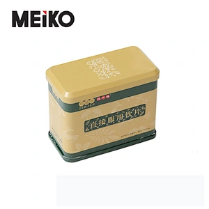 Wholesale Tea Tin Cans Manufacturer Luxury Tin Tea Box