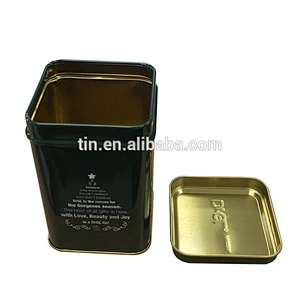 food grade metal tea tin can packaging