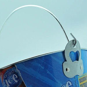 custom logo big size cheap ice beer tin bucket