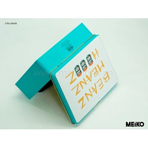 customized upmarket metal tin tote box