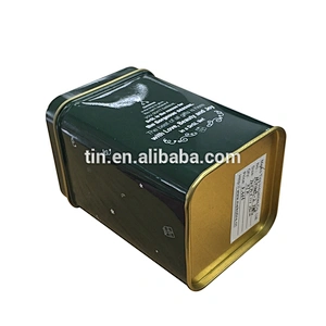 food grade metal tea tin can packaging