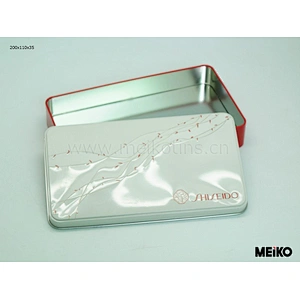 cosmetic use metal material packaging tin boxes