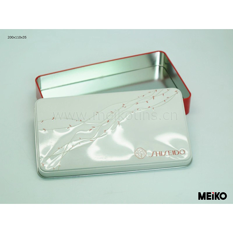 cosmetic use metal material packaging tin boxes