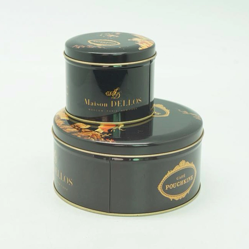 Hot selling empty metal round tin cans multi-size optional