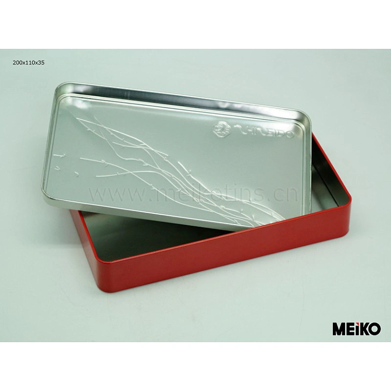 cosmetic use metal material packaging tin boxes