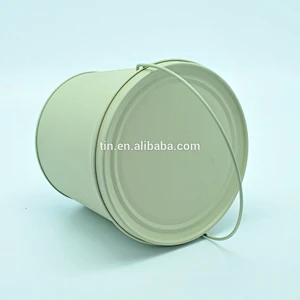 Custom cinema movie souvenir gift tinplate bucket for popcorn