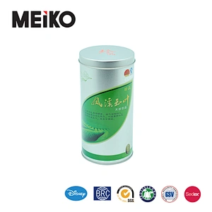 cylinder empty loose leaf tea tin can wholesale