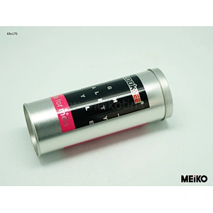 empty cylinder clothes tin box with custom logo printed