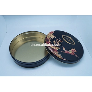 Hot selling empty metal round tin cans multi-size optional