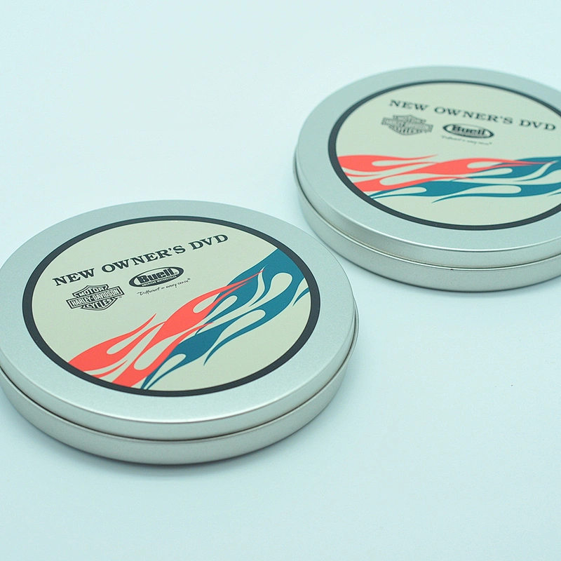 Wholesale cd holder tin case,round cd holder tin case,custom design ...