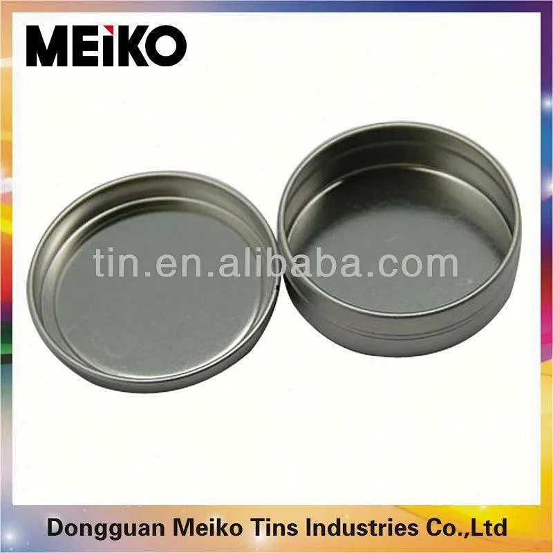 circle tin box