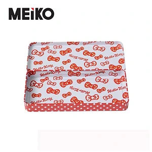 Custom Oem Tin Box Kids Pen Stationery Pencil Case Box With Window