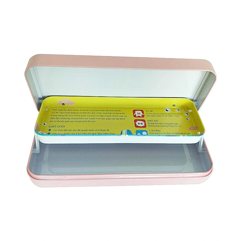 stationery box with fixed tray