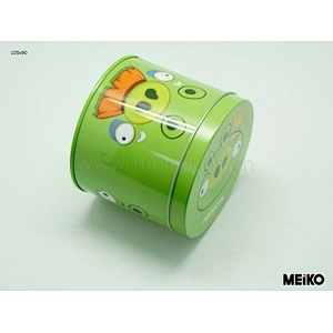 printed metal round gift and craft tin can manufacturer factory