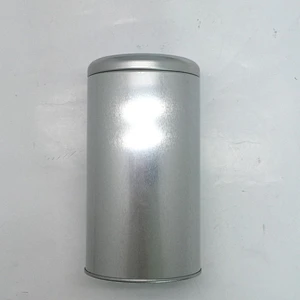Blank round tin tea cans