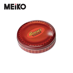 Cylinder Pet Tin Box Animal Cookies Tin Container Boxes