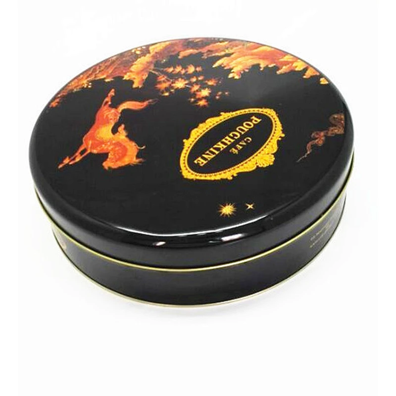 Hot selling empty metal round tin cans multi-size optional