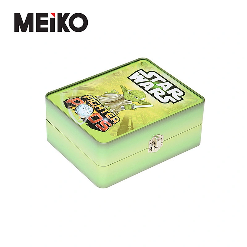 Manufacturer Wholesale Metal Packaging Tin Box Hinged Large Tin Box