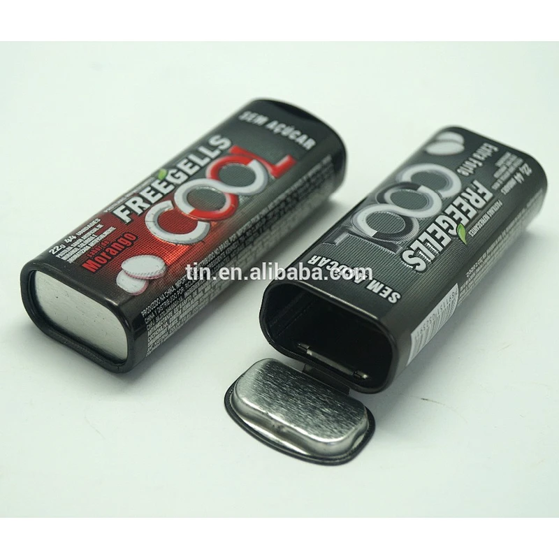 Custom candy mints metal tin box