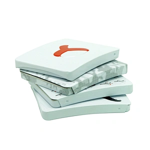 Unique collectible designer light small tin case for chewing gum