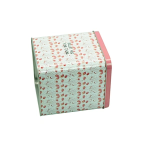 Printing square napkin holder cheap tissue tin box for home