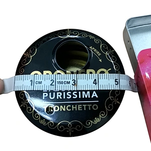 OEM design black round tin confectionery boxes with twist top