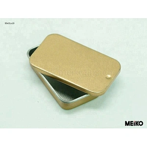 Metal material hemp slide top cover tin cans