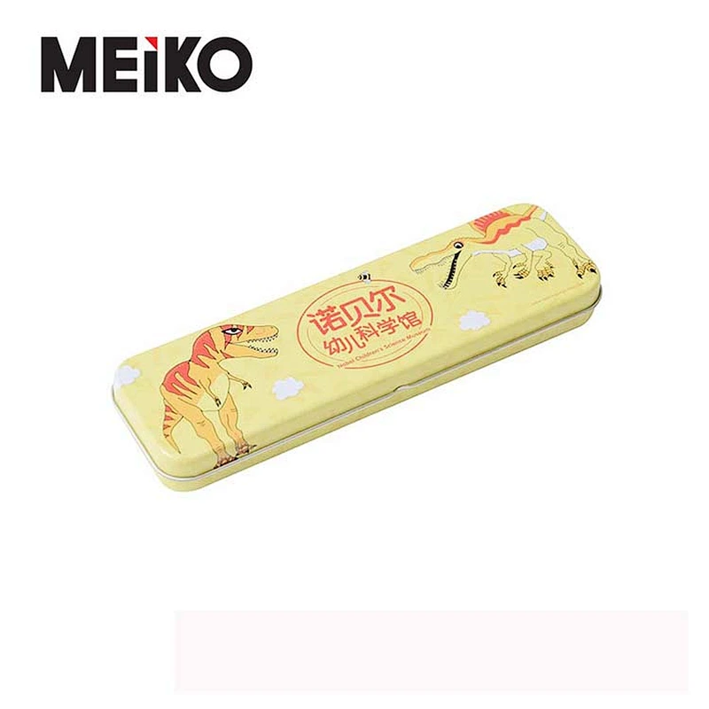 Custom Metal Pencils Tin Box Teenagers Tin Stationery Case Pens Gift Tin Boxes