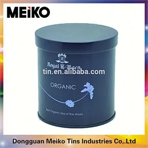 88mm diameter round food grade organic tea tin can