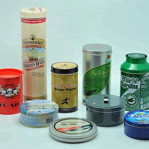 Meiko collection food grade CMYK full printing metal tin box packaging