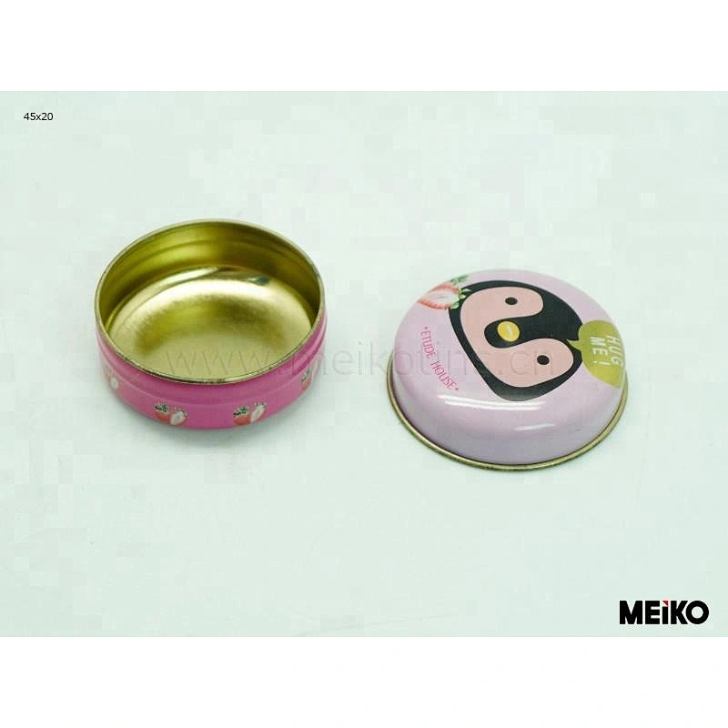 metal cosmetic packaging tin eyelash shadow lipstick blusher box