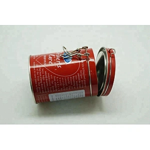 airtight empty vintage metal tea tin boxes
