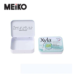 Custom Printed Mint Container Candy Mint Tea Tin Can Metal Tin Box