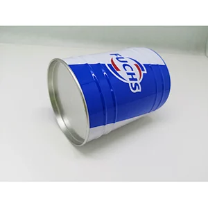 Tin box tin barrel shaped customized tin