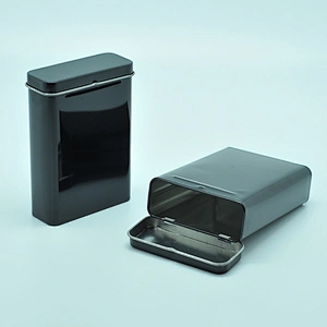 Food grade customized small food safe tin can with cap