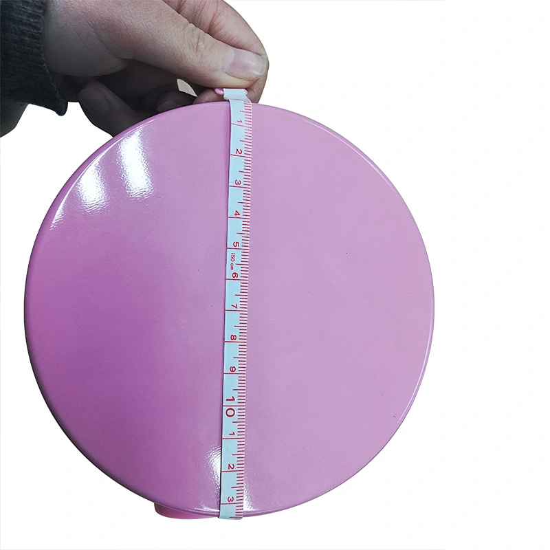 0.23mm thickness color printing round tin canister for food